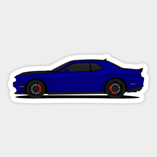 HELLCAT SIDE NAVY Sticker